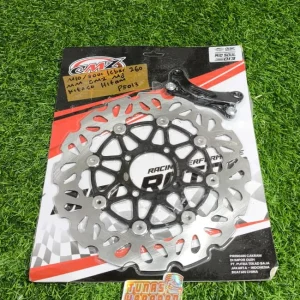 Piring Cakram CMZ Mio / Soul Lebar Model Kitaco Hitam 260mm PS013