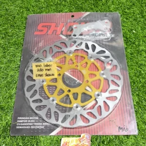 Piring Cakram SHOWA Variasi Mio / Soul Lebar Emas 260mm
