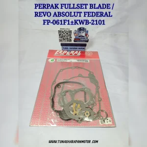 Perpak Full Set FEDERAL Blade / Revo Absolute [FP-061F1-KWB-2101] Gasket Kit Ful Na 