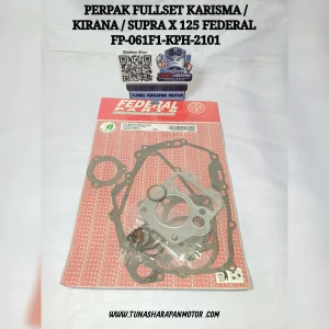 Perpak Full Set FEDERAL Karisma / Kirana / Supra X 125 [FP-061F1-KPH-2101] Gasket Kit Ful Na 