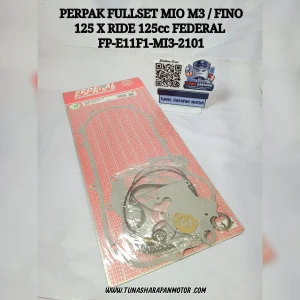 Perpak Full Set FEDERAL Mio M3 / Fino 125 X Ride 125cc [FP-E11F1-MI3-2101] Gasket Kit Ful Na 