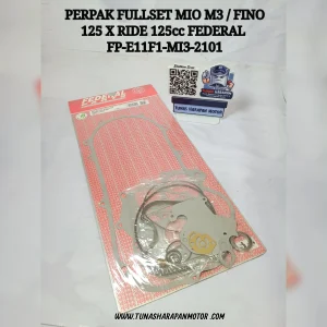 Perpak Full Set FEDERAL Mio M3 / Fino 125 X Ride 125cc [FP-E11F1-MI3-2101] Gasket Kit Ful Na 