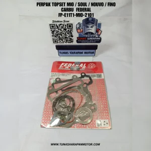 Perpak Top Set FEDERAL Mio / Soul / Nouvo / Fino Carbu [FP-E11T1-MIO-2101] Gasket Kip Top Na 