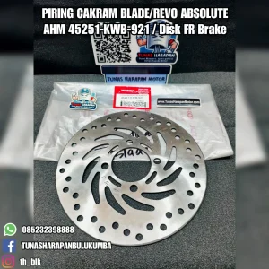Piring Cakram AHM Blade / Revo Absolute [45251-KWB-921] / Disk Fr Brake 