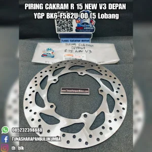 Piring Cakram YGP R15 New V3 Depan [BK6-F582U-00] 5 Lob 