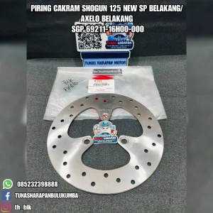Piring Cakram SGP Shogun 125 New Sp Belakang / Axelo Belakang [69211-16H00-000] 