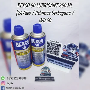 REXCO 50 Lubricant 350Ml [24 / Dos] / Pelumas Serbaguna / Wd 40 