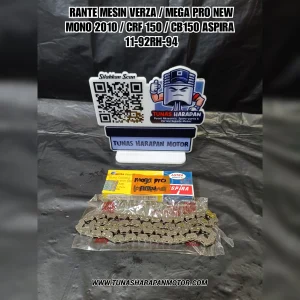 Rante Mesin ASPIRA Verza / Mega Pro New Mono 2010 / Crf 150 / Cb 150 [11-92RH-94] Chain Cam