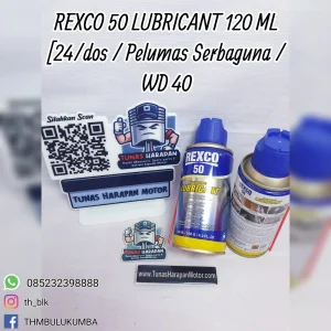 REXCO 50 Lubricant 120Ml [24 / Dos] / Pelumas Serbaguna / Wd 40