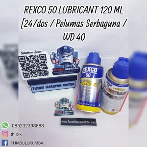 REXCO 50 Lubricant 120Ml [24 / Dos] / Pelumas Serbaguna / Wd 40