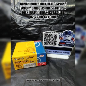Rumah Roller ASPIRA Only Beat /Spacy / Scoopy Carbu + Tutup + Bosh Pully  ( - Tidak Ikut Roller) [H2-2211B-KVY-1100] 