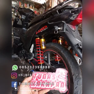 Shobreker RIDE IT 340 Tabung Atas Merah Tabung Emas 203 Revo 