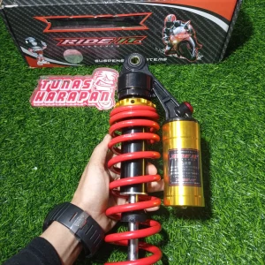 Shobreker Blk RIDE IT 330 Merah Vario 125 150 X Tabung Atas RI 250 330mm 