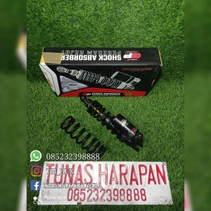 Shobreker Blk RIDE IT Mio Tabung Bawah Hitam [per] Hitam [Tabung] -As Emas- Gp Pro Apex 310mm Double Click + Double Per 