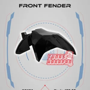 Spakbor Depan WINPART Vario 125 2025 Hitam 