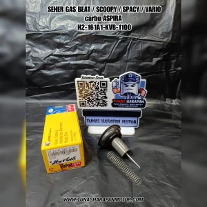 Seher Gas ASPIRA Beat / Scoopy / Spacy / Vario Carbu Karet Vakum [H2-161A1-KVB-1100] 