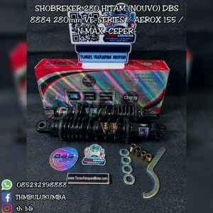 Shobreker 280 DBS Hitam (Nouvo) 8884 280mm Ve - Series / Aerox 155 / N.Max -Ceper-  