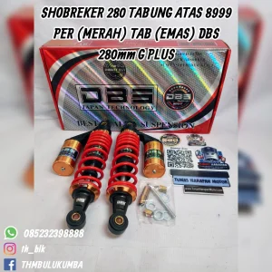 Shobreker DBS 280 Tabung Atas 8999 Per (Merah) Tab ( Emas) 280mm G Plus 