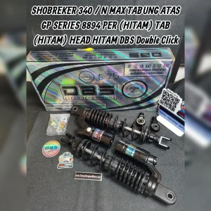 Shobreker DBS 340 / N.Max Tabung Atas Gp Series 8894 Per (Hitam) Tab (Hitam) Head Hitam Double Click 