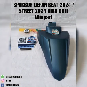 Spakbor Depan WINPART Beat 2024 / Street 2024 Biru Doff 