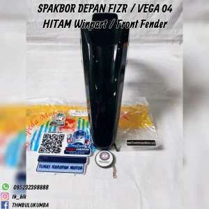 Spakbor Depan WINPART Fizr / Vega 04 Hitam / Front Fender 