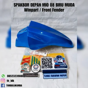 Spakbor Depan WINPART Mio 08 Biru Muda / Front Fender 