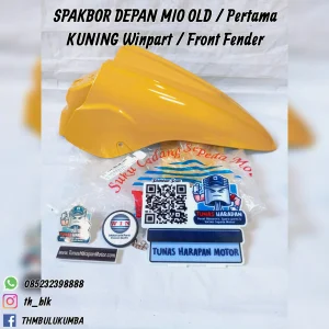 Spakbor Depan WINPART Mio Old / Pertama Kuning / Front Fender 