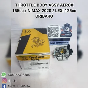 Throttle Body Assy ORIBARU Aerox 155cc / N.Max 2020 / Lexi 125cc 