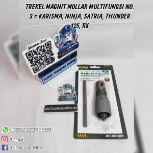 Trekel Magnit MOLLAR Multifungsi No.3 = Karisma / Ninja / Satria / Thunder 125 / Rx 