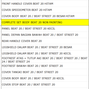 Bodi Set WINPART Beat Esp 2020 Painting 