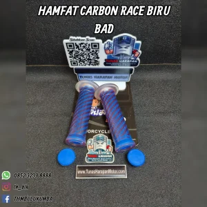 Hamfat BAD Carbon Race Biru