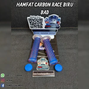 Hamfat BAD Carbon Race Biru