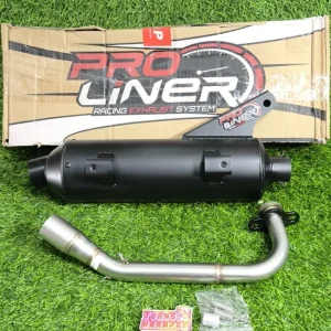 Knalpot Racing PRO LINER Mio J / Mio Gt / Soul Gt Std Hitam 