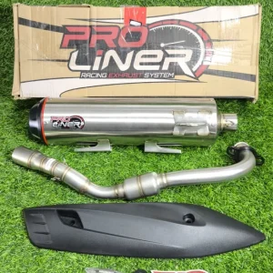 Knalpot Racing PRO LINER N.Max Std Neo Sr - 3 Ss Stainless (P352201S)