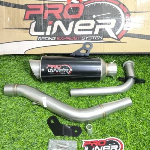 Knalpot Racing PRO LINER N.Max Tr - 1R / Tk Hitam (P292201)