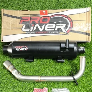 Knalpot Racing PRO LINER Vario 125 / 150 Std Hitam [P042104] 