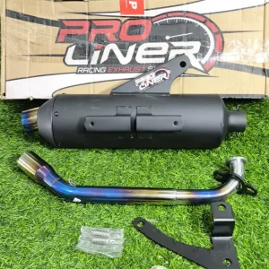 Knalpot Racing PRO LINER Xeon Rc / Aerox 125cc Std Bl Leher Pelangi