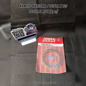 Kampas Kopling FEDERAL Karisma / Supra X 125 [FP-22201-KPH-2700] (4 Pcs) 