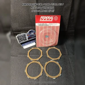 Kampas Kopling FEDERAL Prima / Grand / Supra / Fit / New / Revo / Win [FP-22201-MR8-2700] (4 Pcs) 