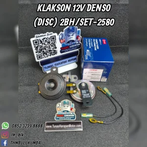 Klakson DENSO 12V (Disc) 2BH / Set - 2580 