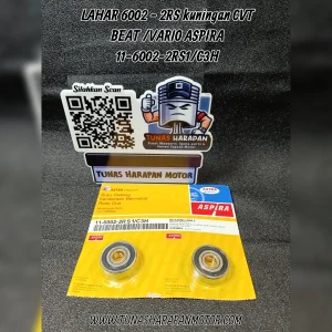 Lahar ASPIRA 6002 - 2RS Kuningan Cvt Beat / Vario [11-6002-2RS1 / C3H]  