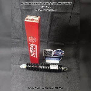 Shobreker Blk FEDERAL Mio / Soul / J / M3 / Xeon Hitam [FP-F2210-MIJ-2700] 