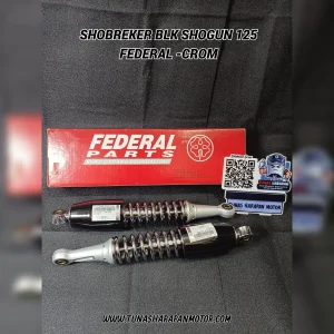 Shobreker Blk FEDERAL Shogun 125 -Crom- [FP-62A00-S5R-2700] 