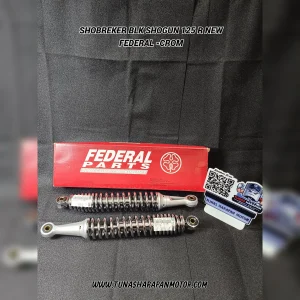 Shobreker Blk FEDERAL Shogun 125R New -Crom- [FP-62A00-S5R-2710] 