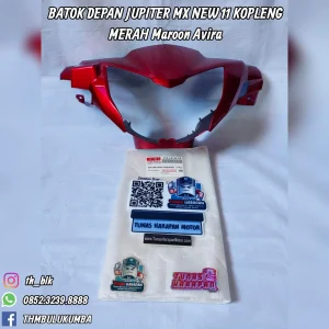 Batok Depan AVIRA Jupiter Mx New 11 Kopling Merah Maroon (50C-F6143-00)