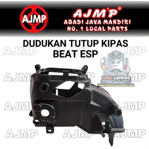 Cover Mesin AJMP Dudukan Tutup Kipas Beat FI / Esp Vario 110 / Esp Beat Pop [IN + EX] 19621-K81-N00 + 19631-K50-T00