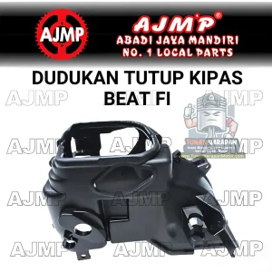 Cover Mesin AJMP Dudukan Tutup Kipas Beat FI / Scoopy FI Set [IN + EX] 19621-K25-900 + 19631-GGC-900