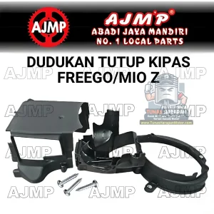 Cover Mesin AJMP Dudukan Tutup Kipas Freego Mio Z Gear 125 Set [IN + EX] B5D-E2651-00 + B5D-E2652-00
