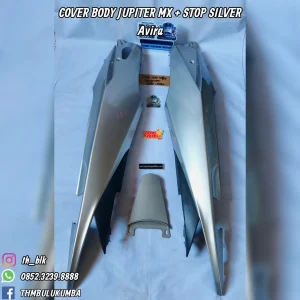 Cover Body AVIRA Jupiter Mx + Stop Silver 
