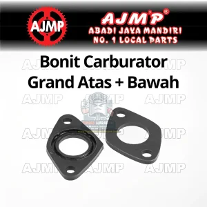Fiber Carburator AJMP Atas + Bawah  Grand / Supra / Fit New / Shogun / Karisma / Blade / Revo Absolute 